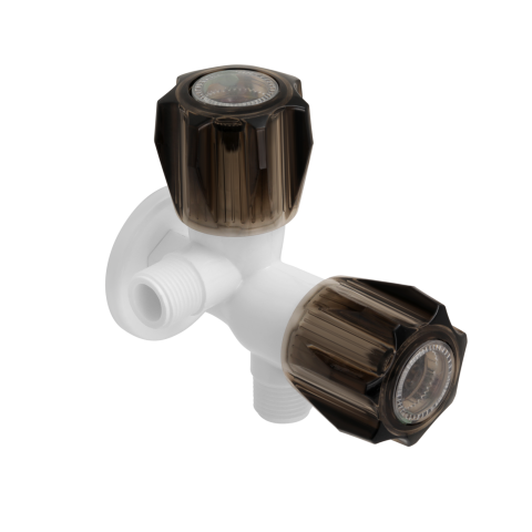 2 Way Angle Cock With Flange – CHARCOL SERIES CS 005